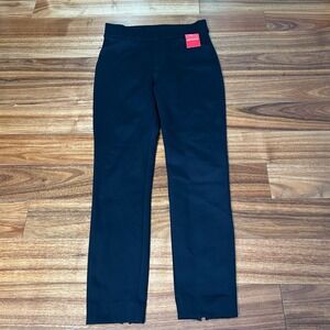 SPANX Womens Ponte Ankle Leggings Pull On Career Dress Pants Black‎ Small